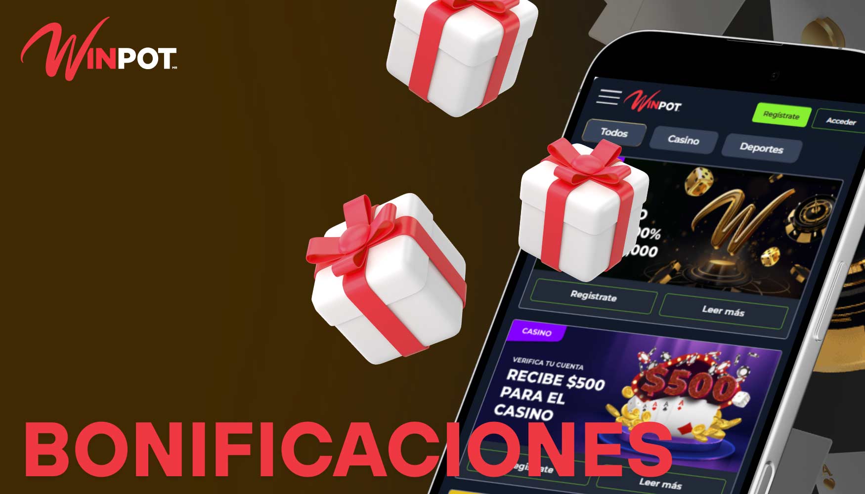 Winpot M&eacute;xico ofrece bonos y promociones &uacute;nicas